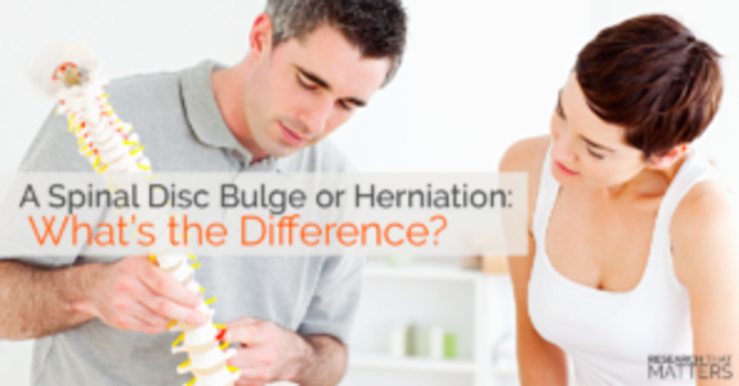 A Spinal Disc Bulge or Herniation: What’s the Difference? image