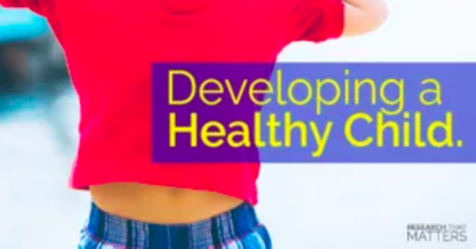 Developing A Healthy Child image